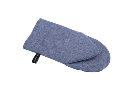 Recycled Oven Mitt Gösta, Blue/White