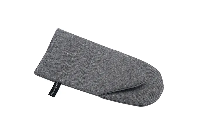 Recycled Oven Mitt Gösta, Dark Grey/Grey