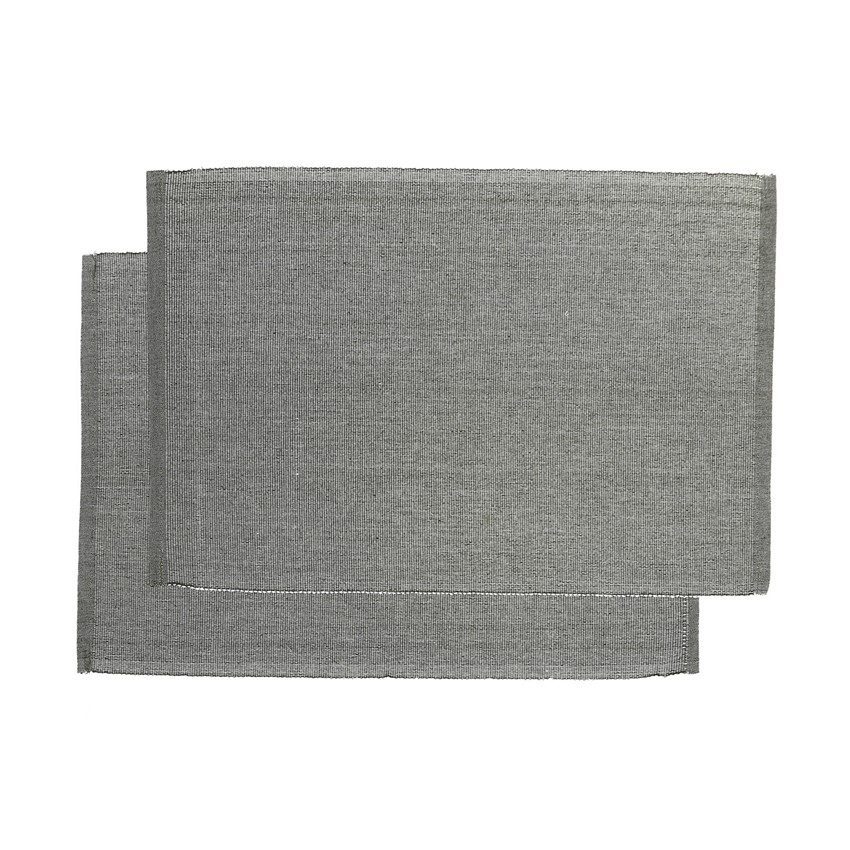 Recycled Placemat 2-pack Elin, Olive Green/Beige