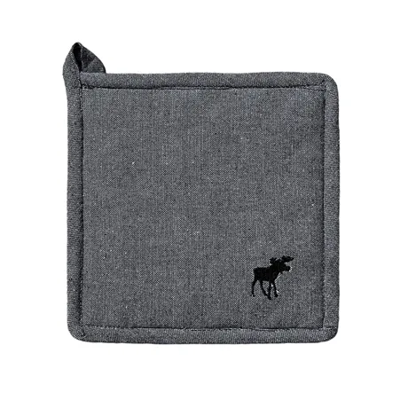 Recycled Pot Holder Helge, Dark Grey/Grey