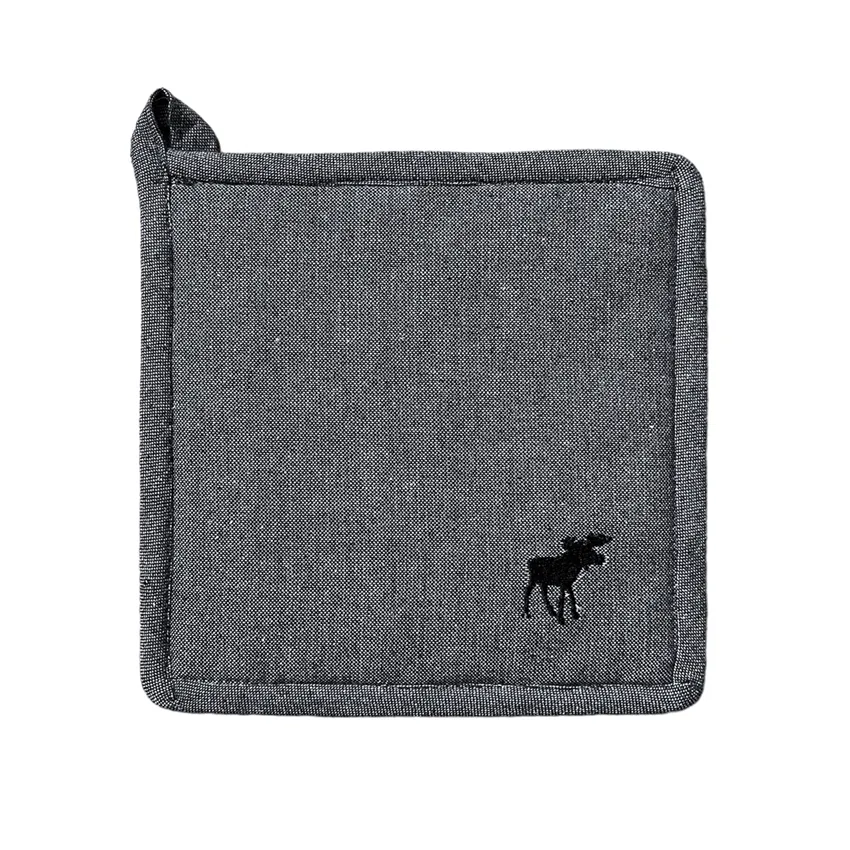 Recycled Pot Holder Helge, Dark Grey/Grey