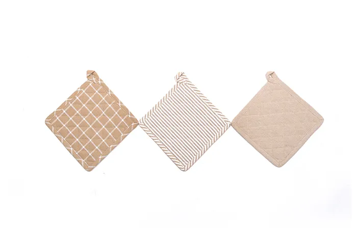 Recycled Pot Holder Recycling, 3-assorted, Sand/Beige