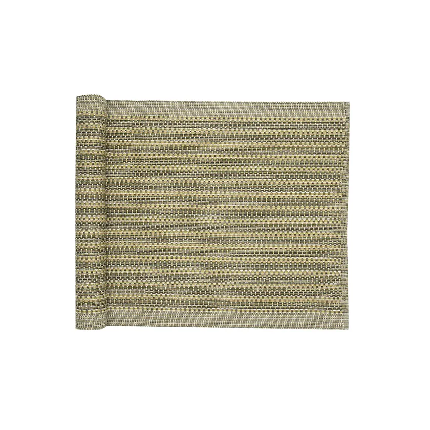 Recycled Table Runner Gerda, Green Multi