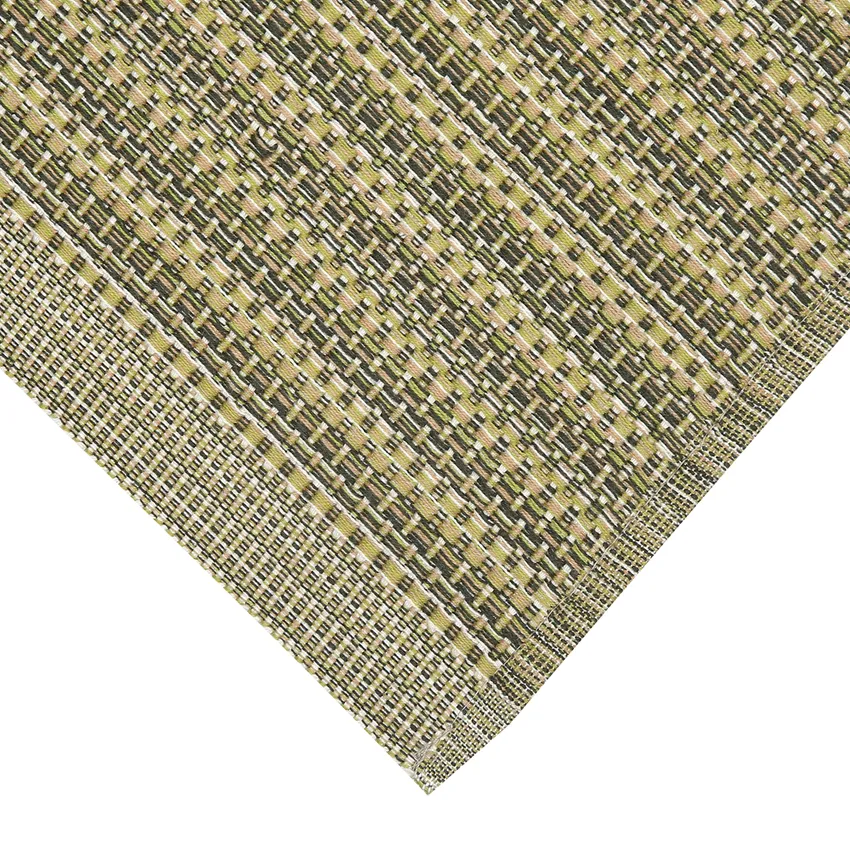 Recycled Table Runner Gerda, Green Multi