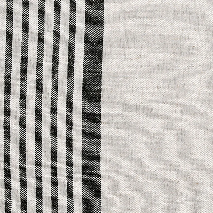 Tablecloth Lukas, Black/Linen