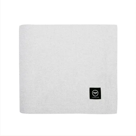 Recycled Tablecloth Elin, Light Grey/White