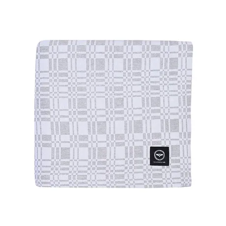 Recycled Tablecloth Lilly, Grey/White