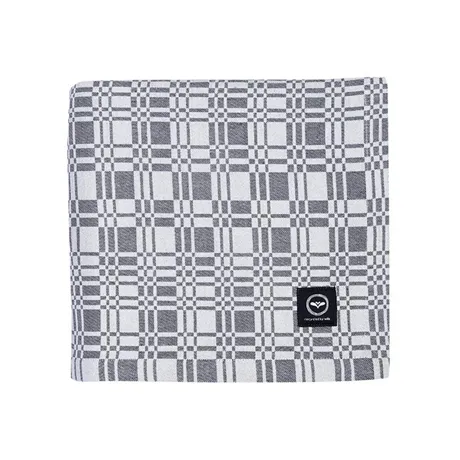 Recycled Tablecloth Lilly, Navy Blue/Beige