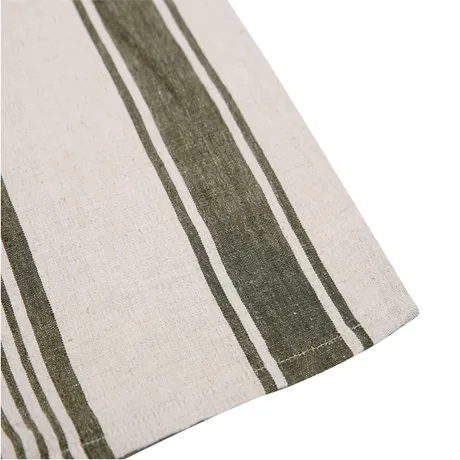 Tea Towel 2-pack Lukas, Olive Green/Linen