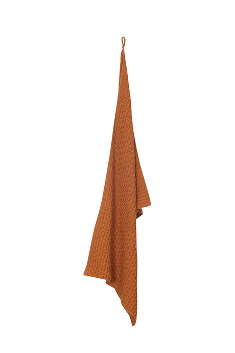 Hand Towel Lidhult, organically dyed, Rust