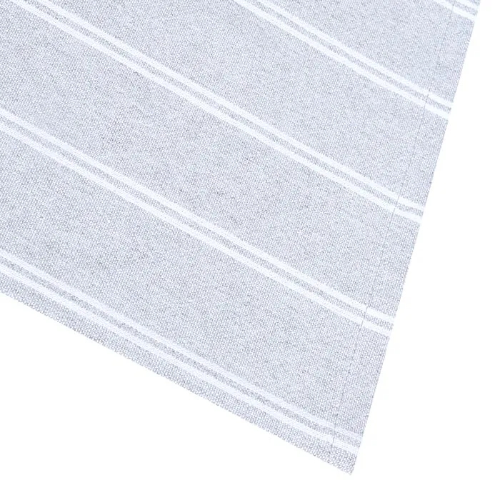 Recycled Tea Towel 2-pack Agda, Light Grey/White