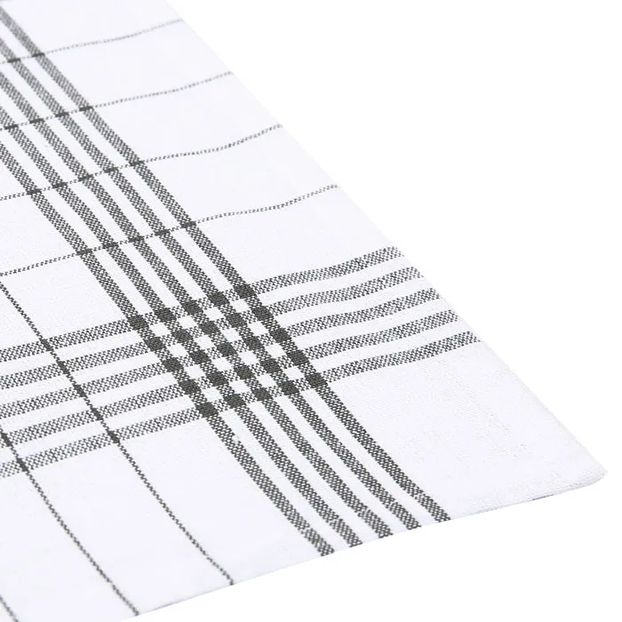 Recycled Tea Towel 2-pack Astrid, Olive Green/White