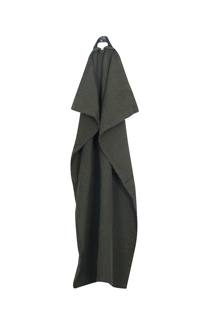 Recycled Tea Towel Meja, Olive Green