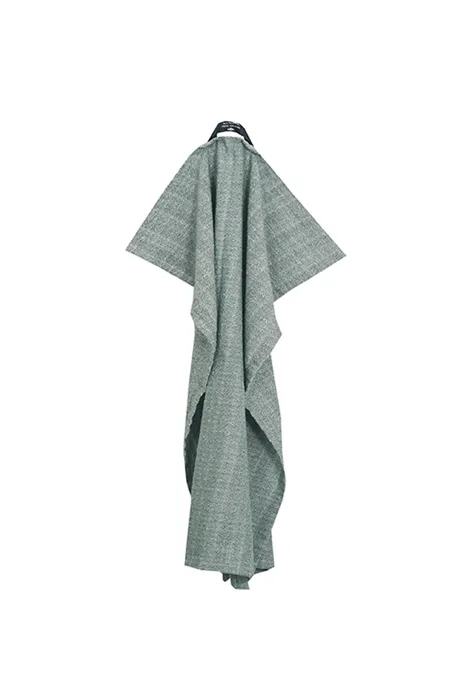 Recycled Tea Towel Meja, Green/White