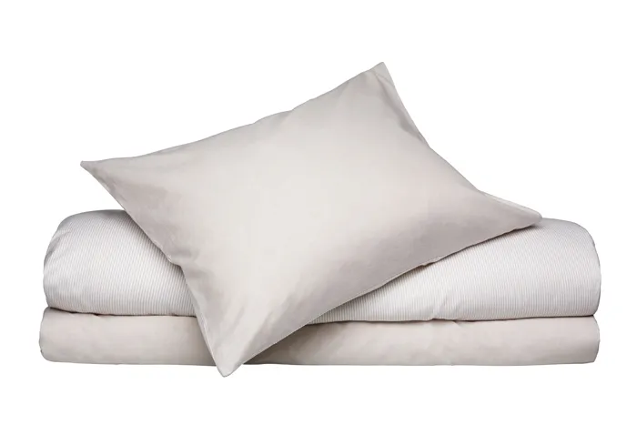 Baby Duvet Cover Set 2-parts Runmarö, Linen/White
