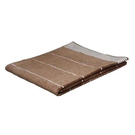 Hand Towel Kungshamn, Bamboo, Brown/White