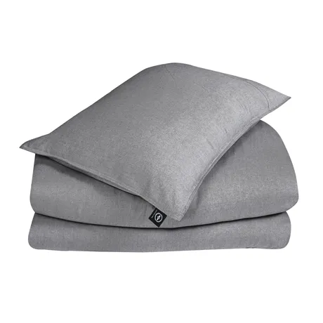 Recycled Pillowcase Estelle, Brown/Beige