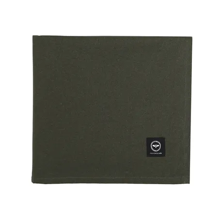 Recycled Wipeable Tablecloth Hedvig, Olive Green