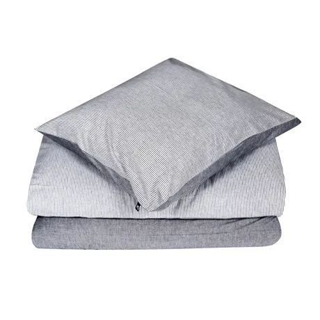 Duvet Cover Set 2-parts Runmarö, Black/White