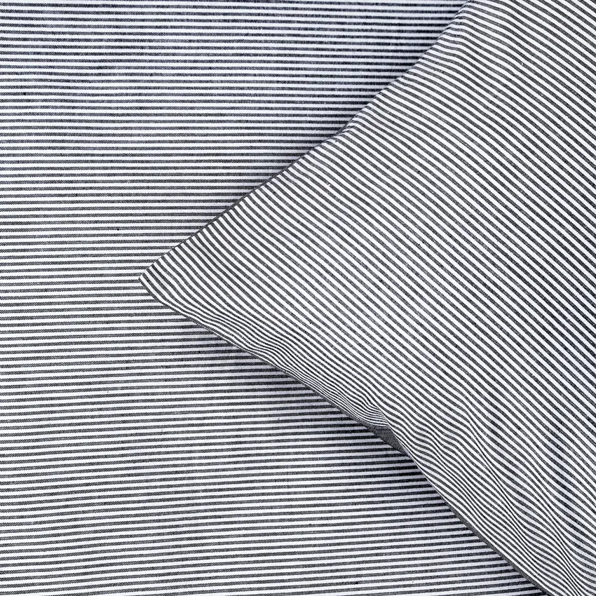 Duvet Cover Set 2-parts Runmarö, Black/White