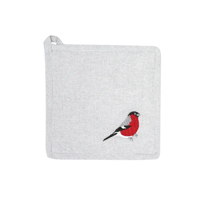 Recycled Pot Holder Robin
