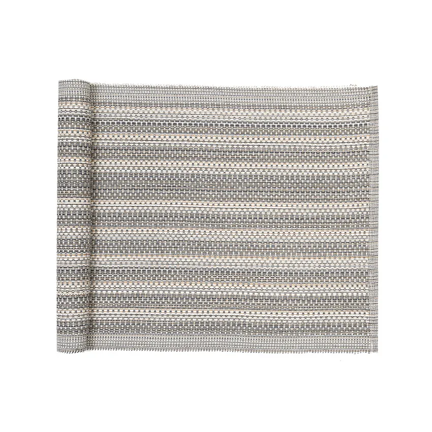 Recycled Table Runner Gerda, Grey Multi