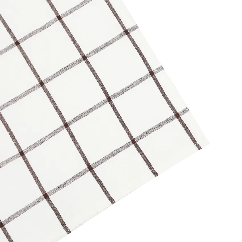 Tea Towel 2-pack Adrian, Brown/White 