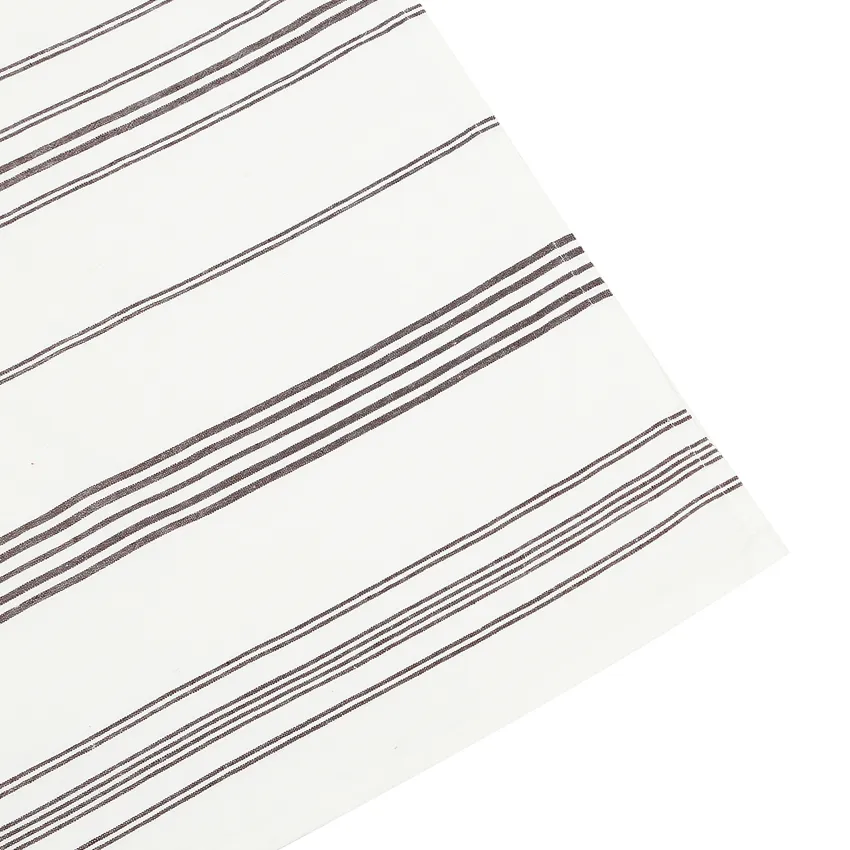 Tea Towel 2-pack Adrian, Brown/White 