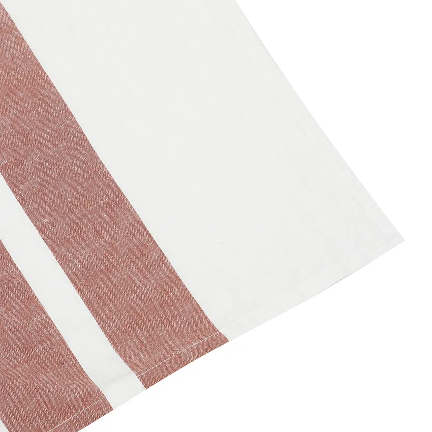Tea Towel 2-pack Adrian, Rust/White 
