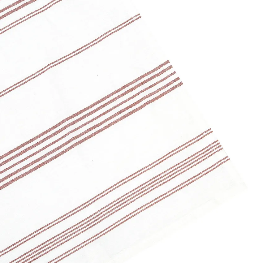 Tea Towel 2-pack Adrian, Rust/White 