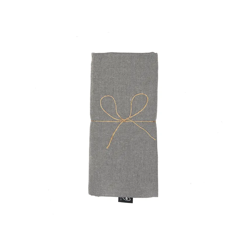 Recycled Duvet Cover Set Estelle, 2-parts, Brown/Beige