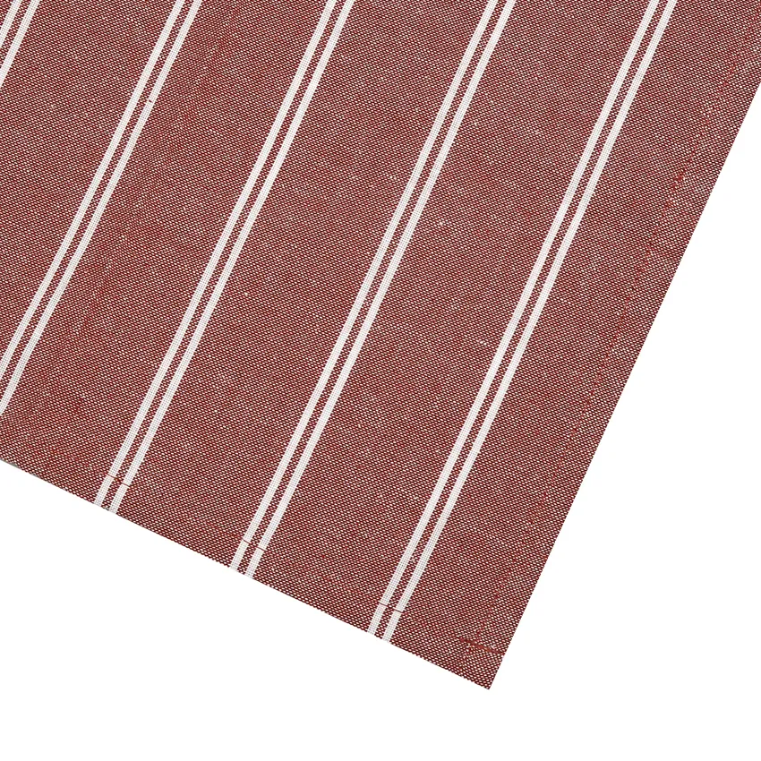 Recycled Tea Towel Recycling, 4-assorted, Rust/White
