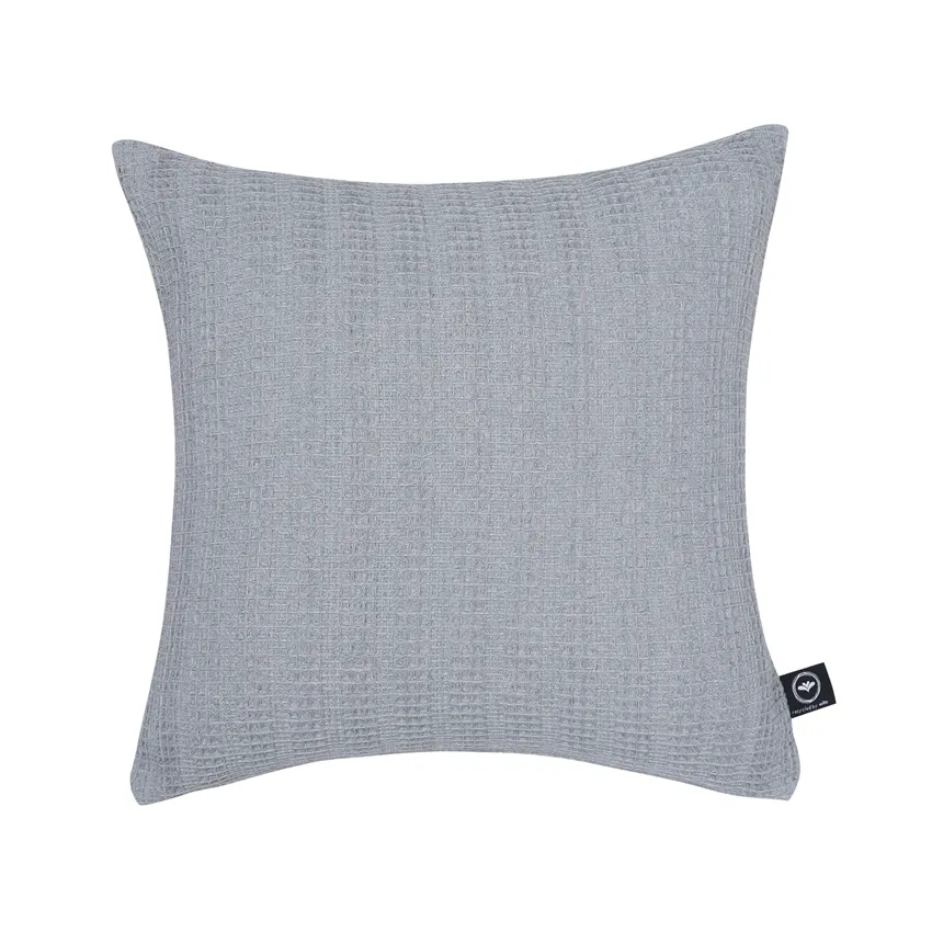 Recycled Cushion Cover Lasse, Grey
