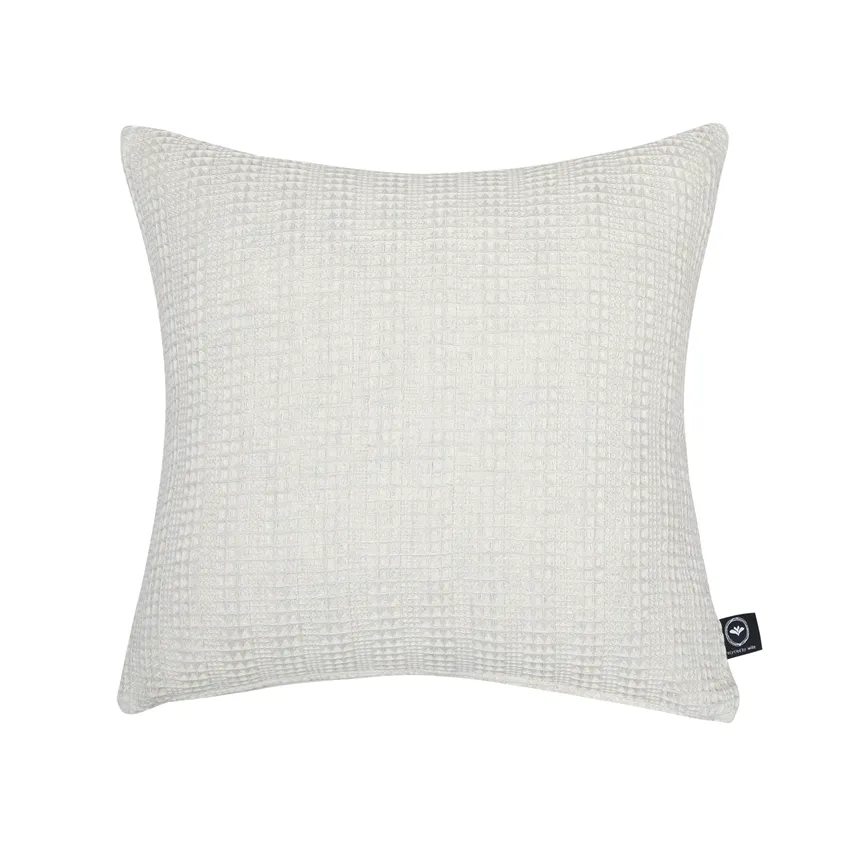 Recycled Cushion Cover Lasse, Ecru 