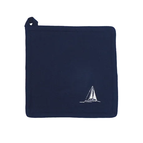 Recycled Pot Holder Segelbåt