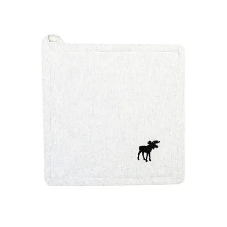 Recycled Pot Holder Helge, Ecru/Beige