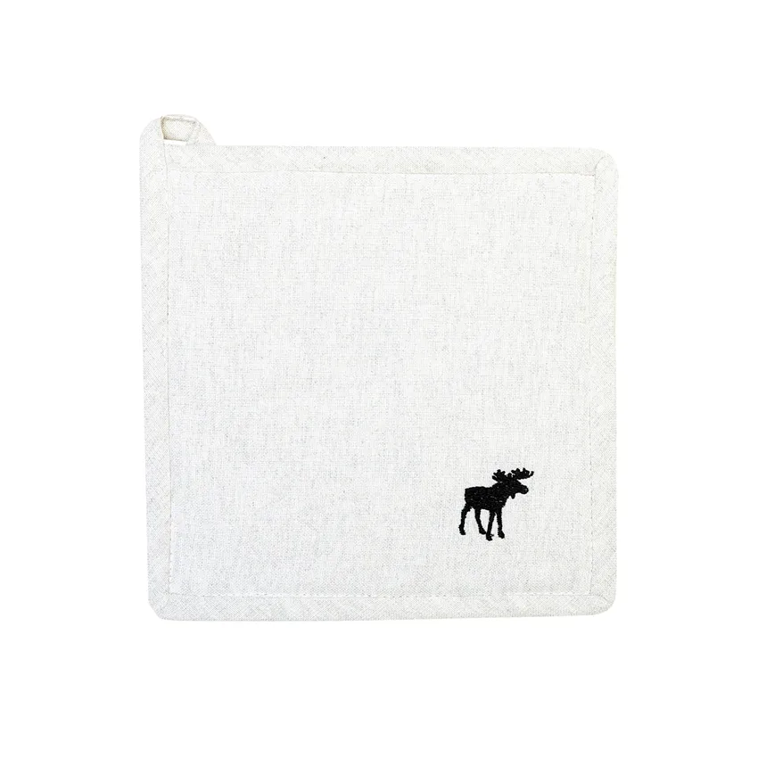 Recycled Pot Holder Helge, Ecru/Beige