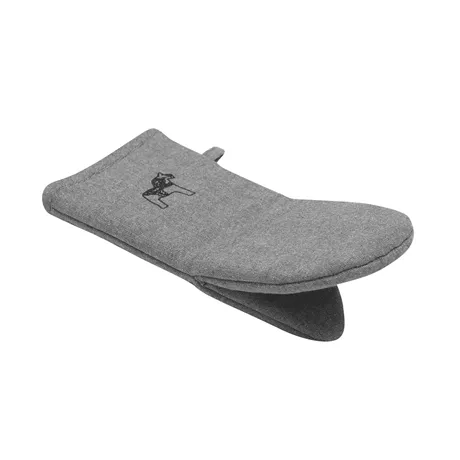 Recycled Oven Mitt Sjurberg, Dark Grey/Grey