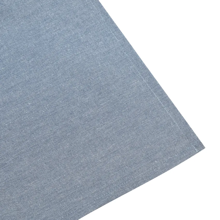 Recycled Wipeable Tablecloth Hedvig, Grey Blue/White