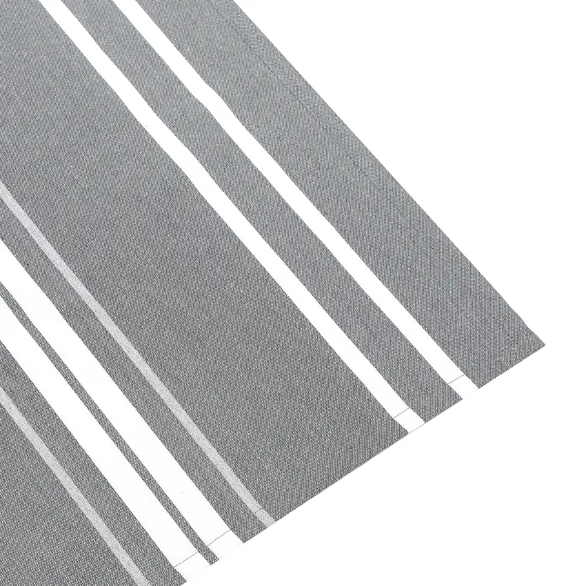 Recycled Wipeable Tablecloth Dante, Dark Grey/White/Light Grey