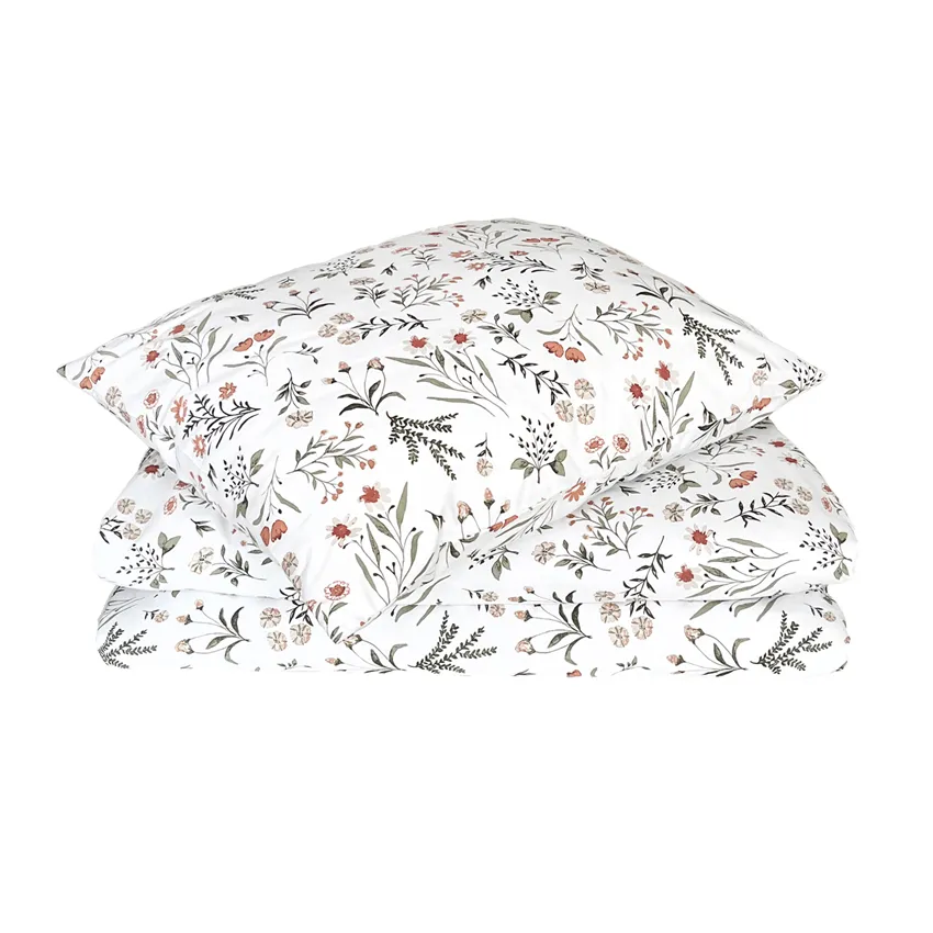 Duvet Cover Set 2-parts Juliana, Orange/Green