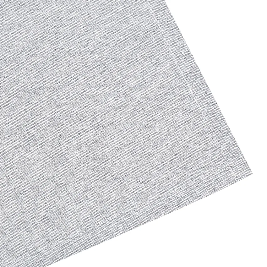 Recycled Wipeable Tablecloth Hedvig, Grey/White