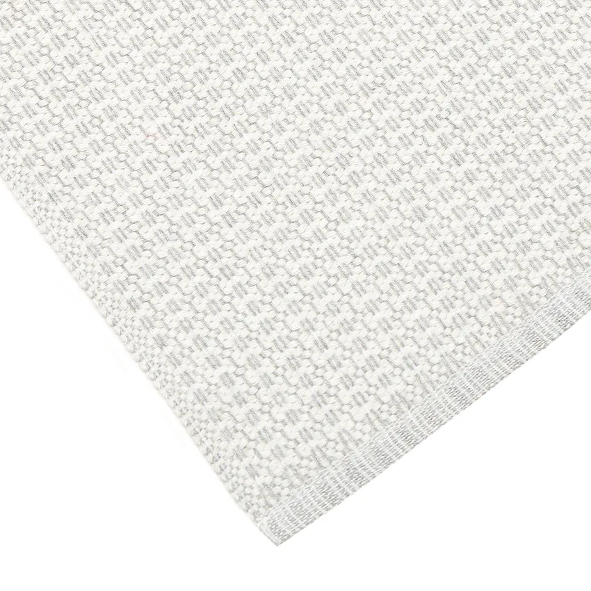 Recycled Table Runner Sten, Grey/White
