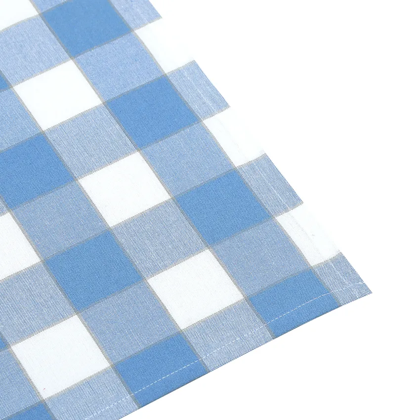 Recycled Tea Towel 2-pack Ted, Light Blue/White