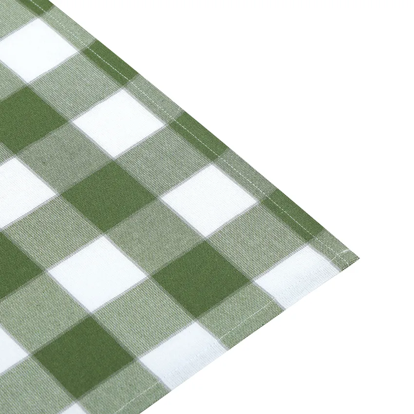 Recycled Tea Towel 2-pack Ted, Green/White 