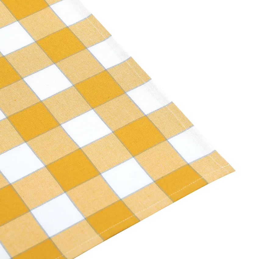 Recycled Tea Towel 2-pack Ted, Yellow/White