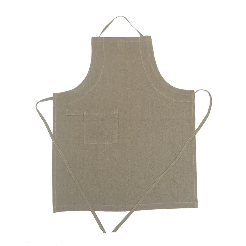 Recycled Apron Ulla, Sand/Black