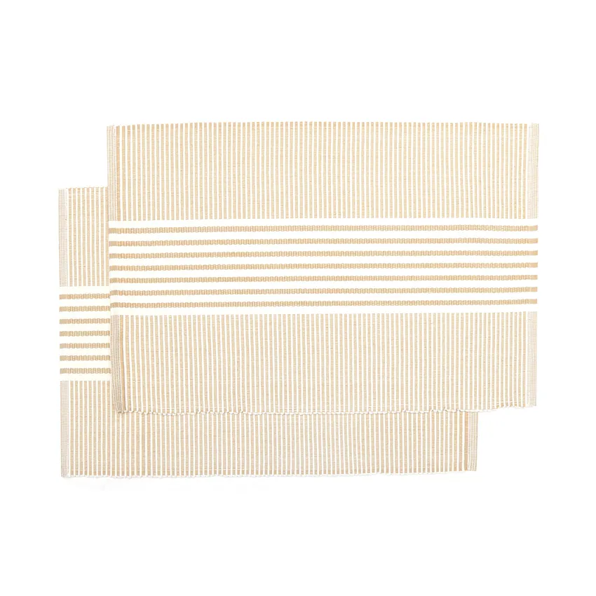 Recycled Placemat 2-pack Isa, Beige/Sand