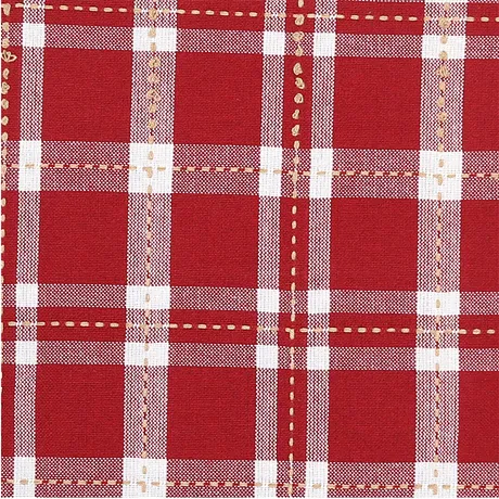 Recycled Fabric Ann, Dark Red/Sand/Beige
