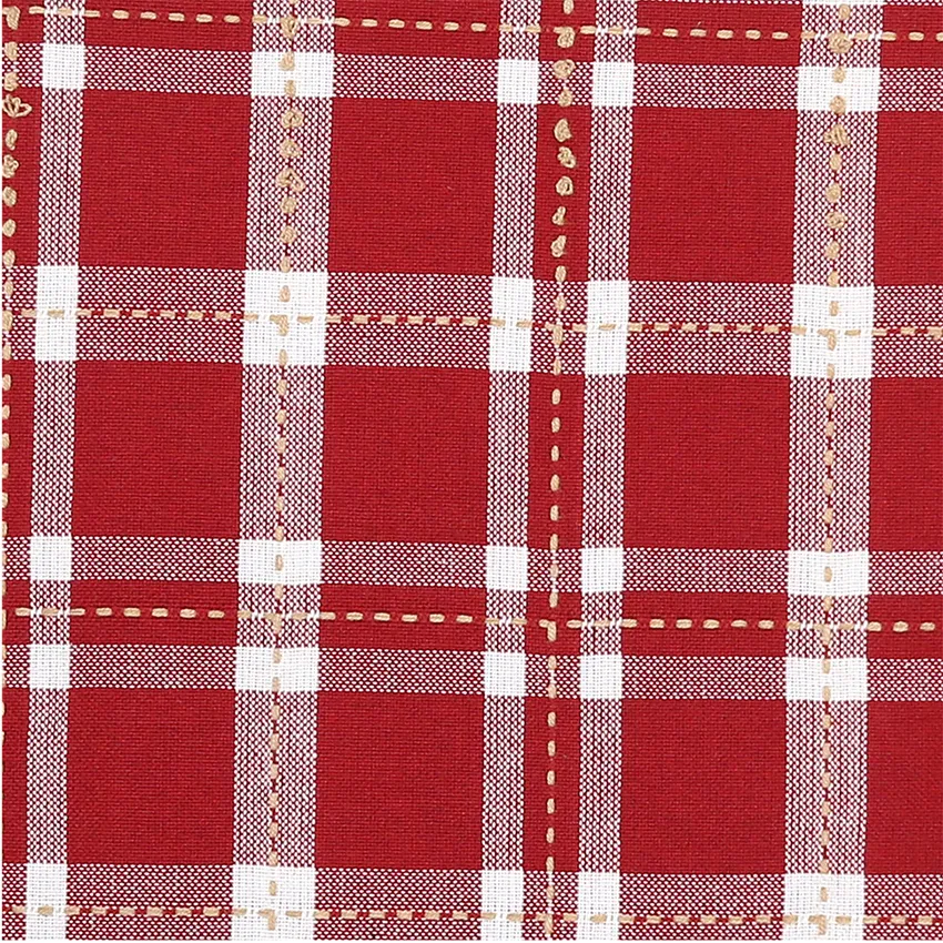 Recycled Fabric Ann, Dark Red/Sand/Beige
